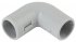 Фотография товара 'Эра Угол 90 гр.(серый) соединительный для трубы 16мм Б0036834'