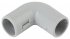 Фотография товара 'Эра Угол 90 гр.(серый) соединительный для трубы 25мм Б0036836'