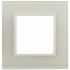 Фотография товара 'Эра Рамка для розеток и выключателей Elegance 14-5101-02 на 1 пост, стекло, Б0059167'