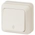 Фотография товара 'Эра Переключатель, 10А-250В, IP20, ОУ, Quadro, сл.кость Б0027638'