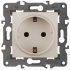Фотография товара 'Эра Розетка 2P+E Schuko со шторками, 16А-250В, Эра Elegance, сл.кость Б0034273'