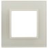 Фотография товара 'Эра Рамка на 1 пост, стекло, Эра Elegance, сл.кость+сл.к Б0034471'
