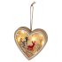 Фотография товара 'Эра Светильник ENGDS-5L новогодний светодиодный Сердце подвесной 10 см 2*АА Б0060479'