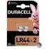 Фотография товара 'Эра Duracell NEW LR44-2BL (20/200/14400) Щелочная батарейка Б0009737'