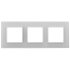 Фотография товара 'Эра Рамка для розеток и выключателей Elegance 14-5103-01 на 3 поста, стекло, Б0059170'