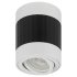 Фотография товара 'Эра Светильник настенно-потолочный спот OL34 WH/BK MR16 GU10, черный, белый Б0056383'
