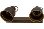 Эра Б0052448 Светильник настенно-потолочный спот Rivoli Inessa 7035-702 2 х Е27 40 Вт