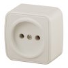 Эра Розетка 2P, 16А-250В, IP20, ОУ, Polo, сл.кость (20/400/4800) Б0036124