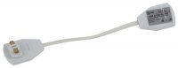 Эра Аксессуары_54 напр TR7 - C 2W-FL WH гибкий коннектор, белый Б0032171