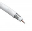Эра Кабель коаксиальный RG-6U, 75 Ом, CCS/(оплётка Al 64%), PVC, цвет белый, бухта 100 м Б0044597