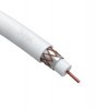 Эра Кабель коаксиальный RG-6U, 75 Ом, Cu/(оплётка Cu 64%), PVC, цвет белый, бухта 100 м Б0044603