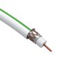 Эра Кабель коаксиальный SAT 703 B, 75 Ом, Cu/(оплётка Cu 75%), PVC, цвет белый, бухта 100 м Б0044612