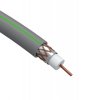 Эра Кабель коаксиальный SAT 703 B, 75 Ом, Cu/(оплётка Cu 75%), нг(А)HF, цвет серый, бухта 100 м Б0044616